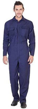 Solitaire Coverall Blue Boiler Suit for Men Paint Coverall