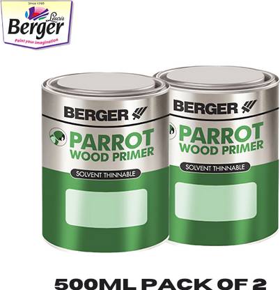 Berger Parrot Wood primer 1 ltr Oil Primer