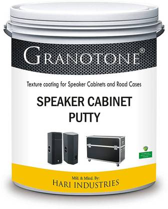 Granotone Cabinet Putty, Black Painted Finish 800 g Paint and Primer in One