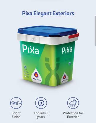 Pixa EXTERIOR EMULSION WHITE Emulsion Wall Paint
