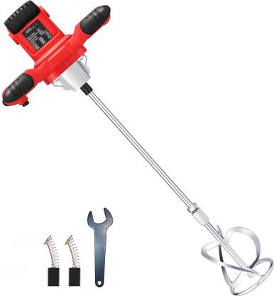 iBELL Multipurpose Stirring / Paint Mixer PM1600 1600W Multi Purpose Putty/Cement Mixer with Variable Speed Switch Paint Roller