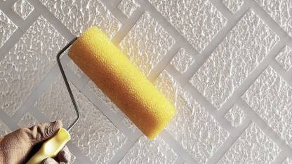 onneyretail Texture Roller with Handle for Wall Decor 9" Paint Roller
