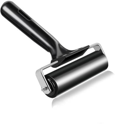 KIRA 4 INCH Rubber Roller For Printmaking, Manual Roller Tool For Painting Craft Paint Roller