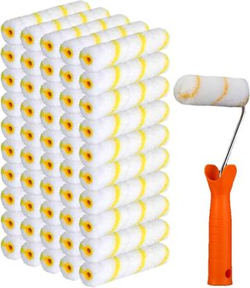 Onneybrothers 4 INCH PAINT ROLLER 4 INCH MINI PAINT ROLLER PACK OF 51 Paint Roller