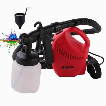 CHESTON Electric Paint Sprayer Gun | 650W 800ML Capacity with Flow Control with Separate Unit | Airless Finish | Maximum Flow 500 ml/min DIY Projects Spray Gun Machine HVLP Sprayer
