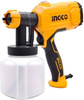 INGCO SPG35508 TOOLS MASTER SPG3508 Electric HVLP Paint Spray Gun 450W Portable Painting/Spraying Machine -Fast Air Painting Tool HVLP Sprayer