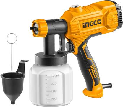 INGCO 450W Floor Based Electric Paint Spray Gun (380ml/min) 450W Based Electric (380ml/min) HVLP Sprayer