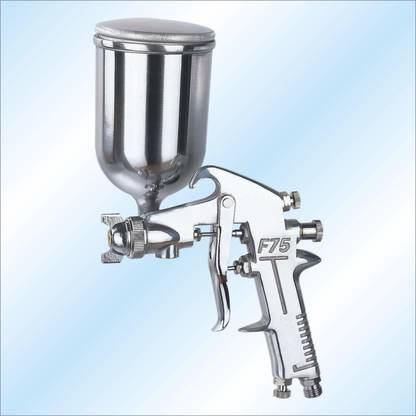 SHIV ALASKA Paint Sprayer F -75 Hoper 1.5mm Pneumatic High-Pressure Spray Gun HVLP Sprayer Air Assisted Sprayer