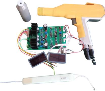 ZAHAN Powder Coating Spray Gun Cascade PCB Digital Air Assisted Sprayer