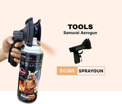 Samurai Instant Aerosol Spray Paint Trigger Handle Can-Gun, Converts Spray Cans FG-AE-SG360 Airless Sprayer