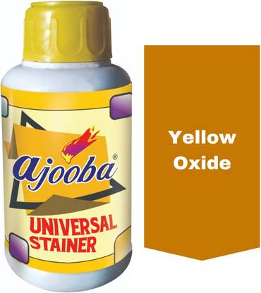 Magic Paints Universal Stainer Universal Stanier Paint |Eco-friendly| For Wooden and Metal Surface Yellow Oxide Paint Thinner