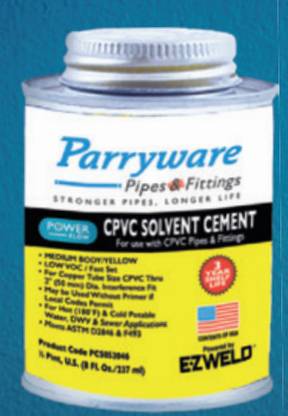 Parryware CPVC Solvent CPVC SOLVENT Paint Thinner