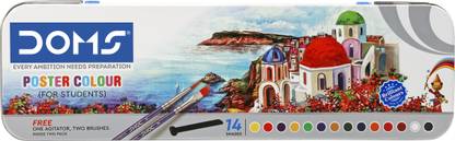 DOMS Poster Colours 14 Shades