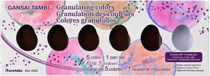 Zig Kuretake Gansai Tambi Granulating Colors Set