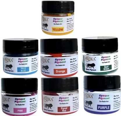 KAYRA Rainbow Theam Opaque Paste Pigment For Resin Art (Qty :20 Grams Each)