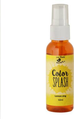 LITTLE BIRDIE Color Splash|Give A Splashy Effect to All Your Creations | Lemon Zing |50ml Each