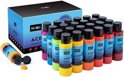 Like it HIMI Acrylic Paint Set Colors/Bottles (60ml,2 oz)