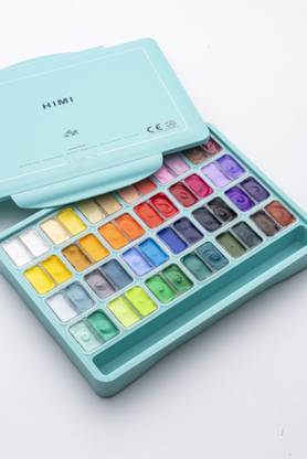 thoovi HIMI - Gouache Paint - Twin Cup sets - 12g Jelly cups - 48 Sets