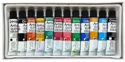 PetHaus Cloth Studio Premium Textile Paint Set Vibrant Non-Toxic Fabric Paints