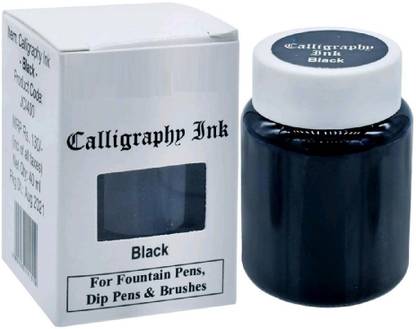 BM RETAIL 40ML Calligraphy Ink Based, Water Soluble,NonClogging,lightfast,Transparent Inks