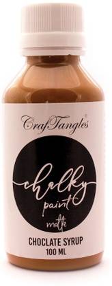 CrafTangles Chalk Paint - Chocolate Syrup (100 ml) (CTCPCS100)