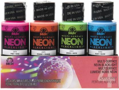 FolkArt Multi-Surface Acrylic Paint Set, 2oz (59 ml)