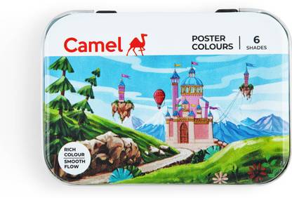 Camel Student Poster Colours - 6 Shades