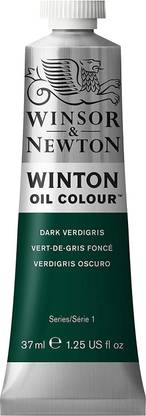 Winsor & Newton Winton Oil Colour : 37ml - Dark Verdigris