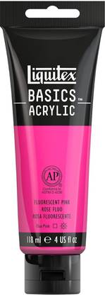Liquitex Basics 118ml Fluorescent Pink