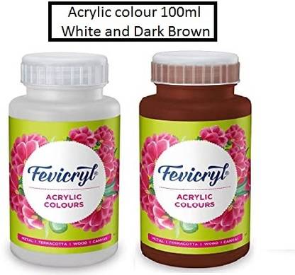 Fevicryl white&Brown-100ml