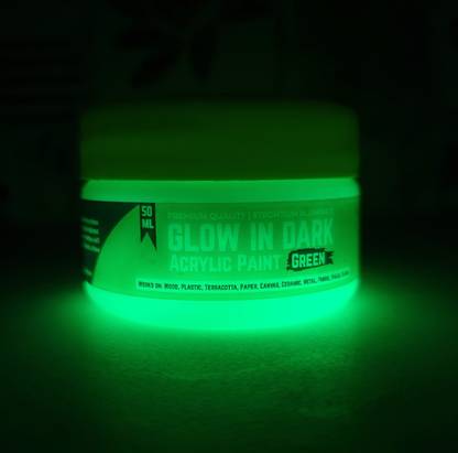 Glow Nest Green Glow in Dark Paint 50ml