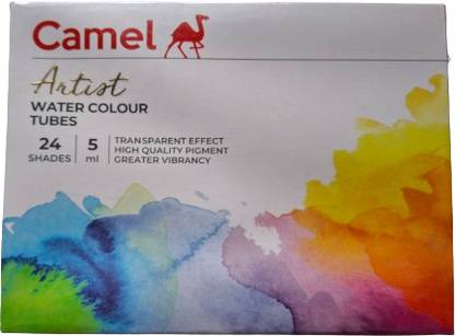 Camel Artist Water Colour Tubes |24 shades |5 ml