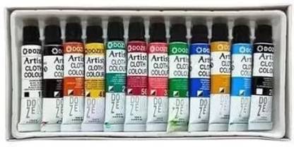 PetHaus Cloth Studio Premium Textile Paint Set Vibrant Non-Toxic Fabric Paints