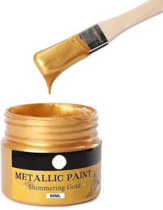 ask vark wala Metallic Colour Acrylic Paint 50 ML Non Toxic, Non Fading Paint for Art Painting
