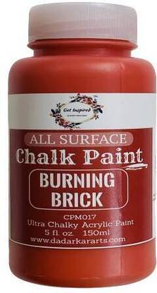 Get Inspired Burning Brick All surface Super Matte Chalk Paint