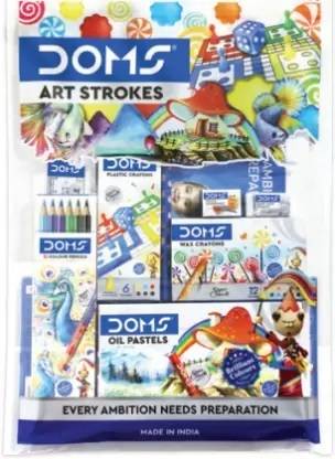 DOMS ART STROKES (NEW EDITION) PACK OF 2