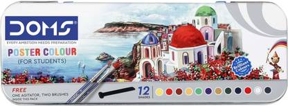 DOMS Poster Colours 12 Shades