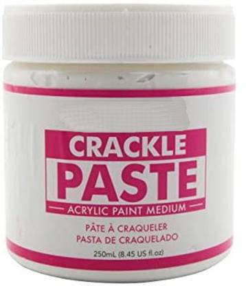 Gold Leaf Crackle Paste For Creating Interesting Texture & Crackle Effect 250Ml