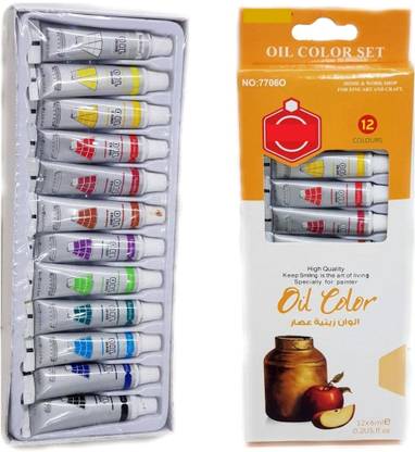 53 Arts Keep Smiling Oil Colour Tubes - 6 ml Each