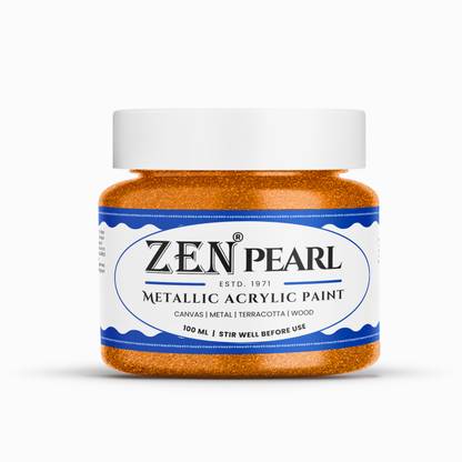 Zen Bronze Metallic Acrylic Paint 100ML