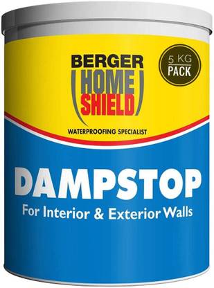 Berger 5kg dampstop white Solvent Wall Paint