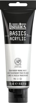 Liquitex Basics 118ml Transparent Mixing White