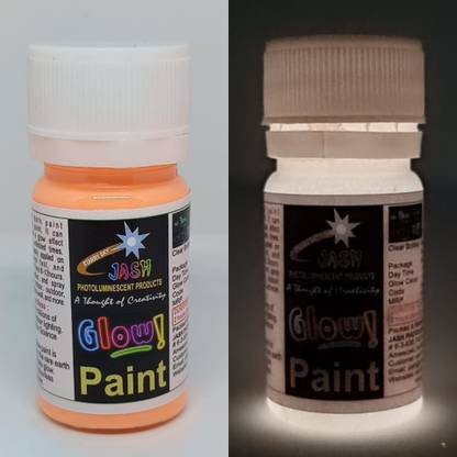 JASH GLOW IN THE DARK Paint Powder Orange 25gm