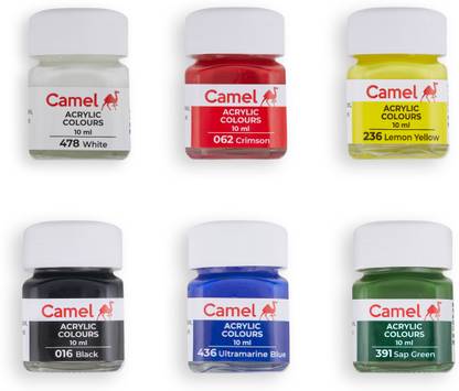 Camel Fabrica Acrylic Ultra Colours - 6 Shades