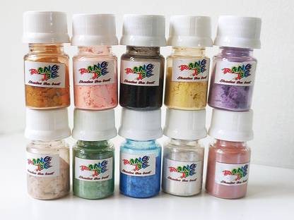 RangDe Mica Powder For Resin Art 2 Tone Pigment Packs Epoxy, Paint, Color, Art