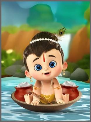 GILARIYA STORE Digital Reprint 9 inch x 12 inch Painting