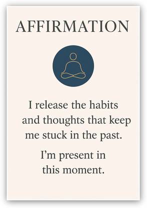 Affirmation poster Photographic Paper