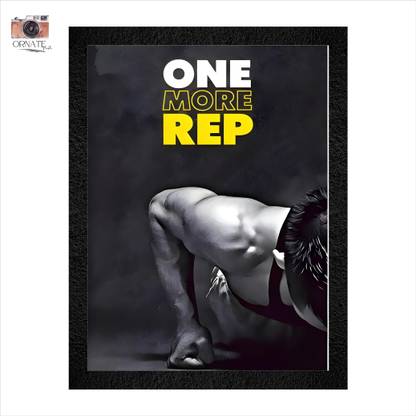 ORNATE PROFILE A muscular male bodybuilder in a crouching pose Digital Reprint 14 inch x 11 inch Painting