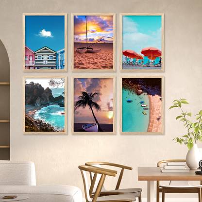 KotaArt wall poster with frames for wall hanging PaintingKMBR185 Digital Reprint 17 inch x 13 inch Painting