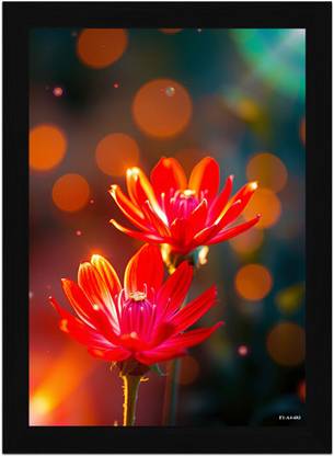 FRIZZY ARTS Digital Reprint 13 inch x 10 inch Painting